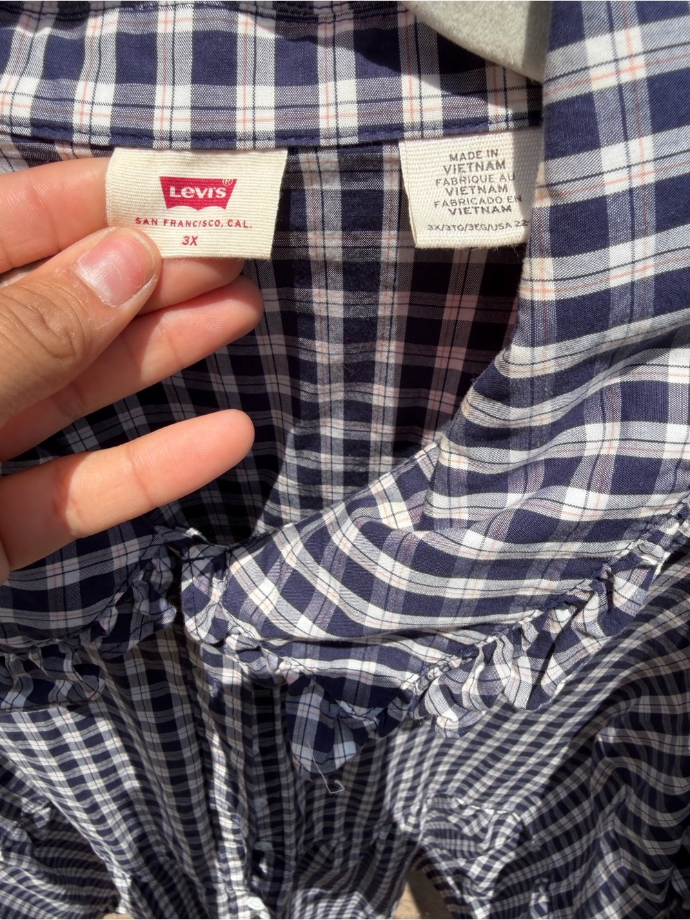 Levi’s gingham dress - Picture 4 of 6